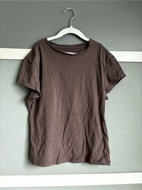 wild fable Brown Short Sleeve Crewneck Tee